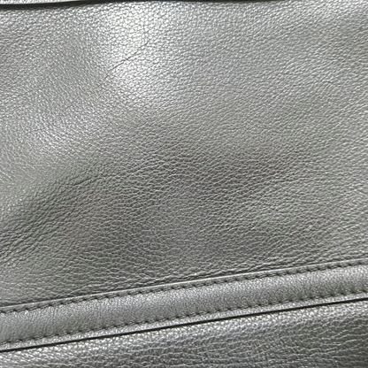 LOUIS VUITTON DAUPHINE Medium Black Leather Crossbody Shoulder Bag Handbag with Gold Hardware and 2 Removable Shoulder Straps-(SKU)-958414273