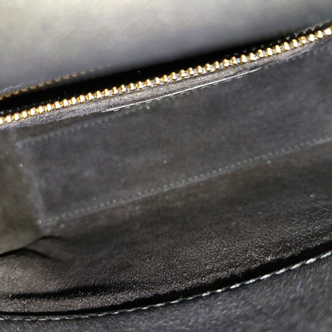 DIOR Lady Dior Mini Black Calfskin Embroidered Weaved Dior Bag Crossbody Shoulder Bag with Gold Hardware, Detachable Strap-(SKU)-965267708