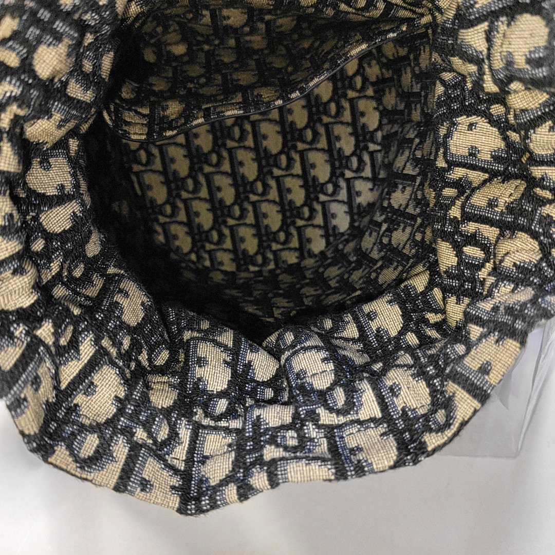 DIOR Wicker Multicolor Woven Embroidery Crossbody Shoulder Bag Gold Hardware Removable Strap-(SKU)-945278148