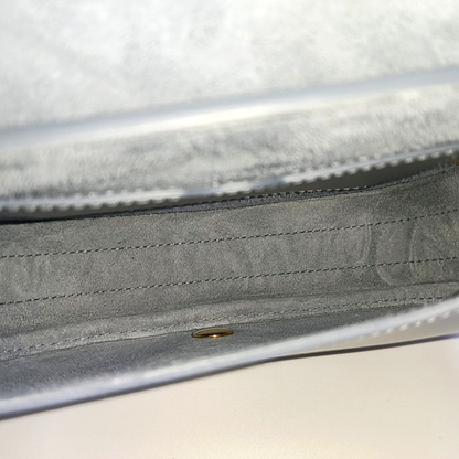 DIOR Bobby Small Blue Leather Crossbody Bag, Shoulder Bag, Tote Bag, Golden Hardware, Removable Strap-(SKU)-953184664