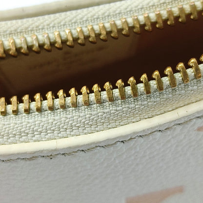 LOUIS VUITTON MOON Mini White Cowhide Monogram Single Shoulder Bag Tote with Gold Hardware-(SKU)-968691091
