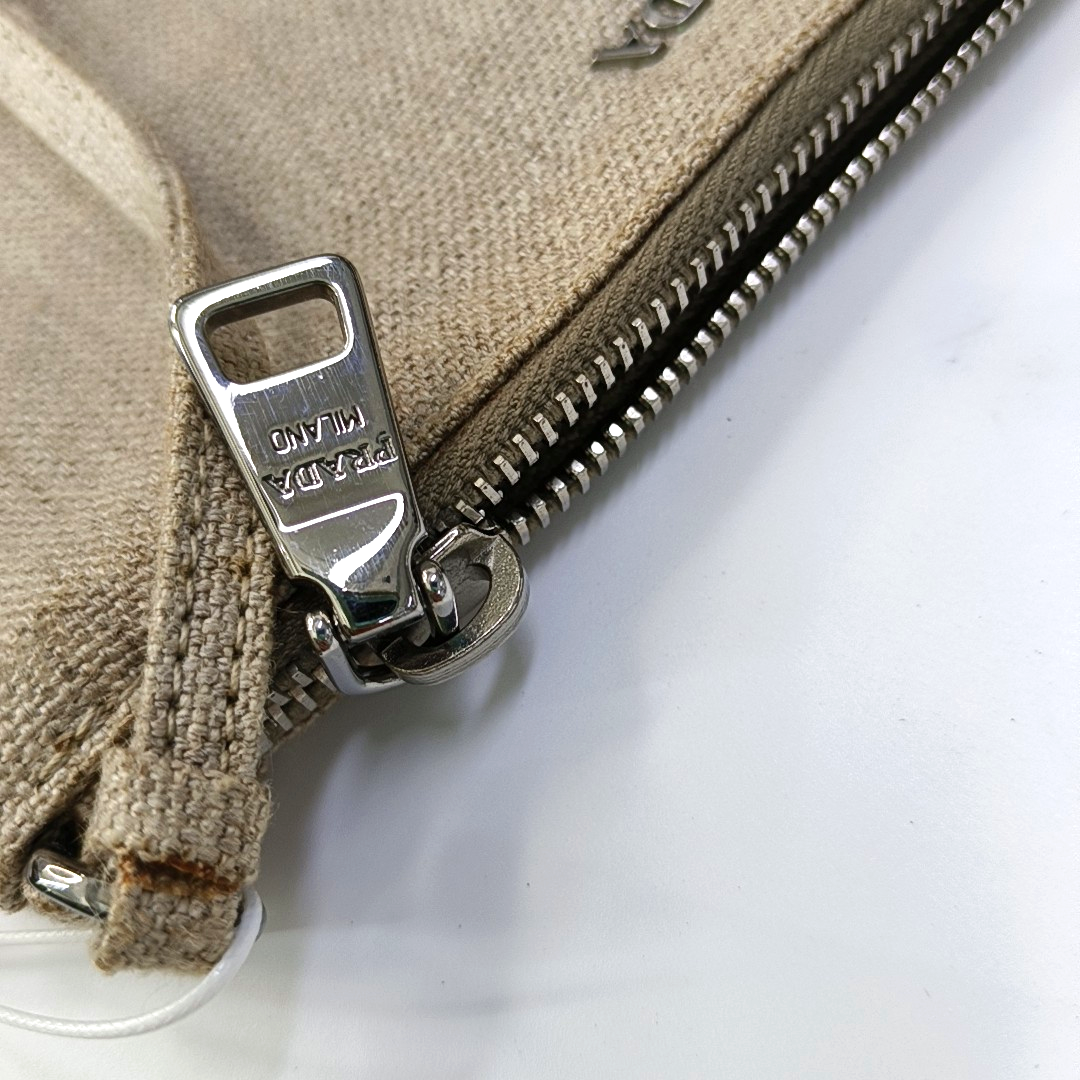 PRADA Transparent special material inlay handbag Silver Hardware Sub-bag-(SKU)-957328200