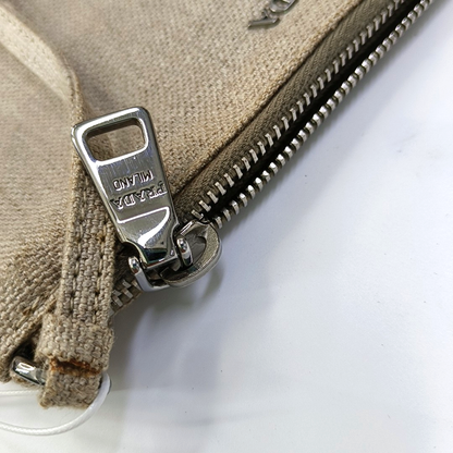 PRADA Transparent special material inlay handbag Silver Hardware Sub-bag-(SKU)-957328200