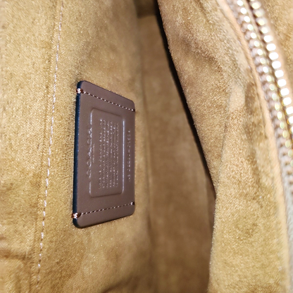 COACH Multicolor Coated Canvas La Vieille Russie Single Shoulder Bag Crossbody Bag Golden hardware-(SKU)-937763825