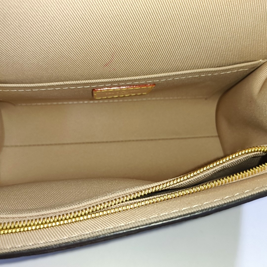 LOUIS VUITTON CLUNY Small Brown Coated Canvas Monogram Cluny Shoulder Bag Crossbody Tote Bag Convertible Strap-(SKU)-958624188