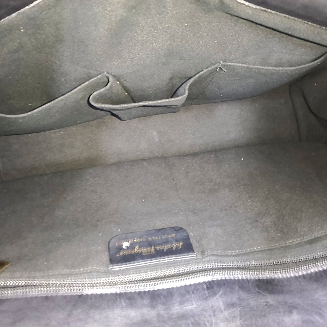 FERRAGAMO Multicolor Fabric Single Shoulder Bag, Handbag Golden Silver Hardware Removable shoulder strap-(SKU)-944274494