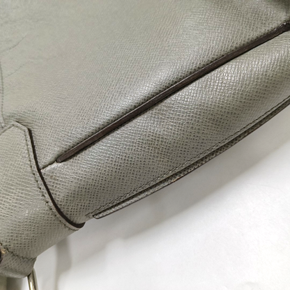 LOUIS VUITTON ROMAN Gray Cowhide Crossbody Single Shoulder Bag Silver Hardware-(SKU)-958340787