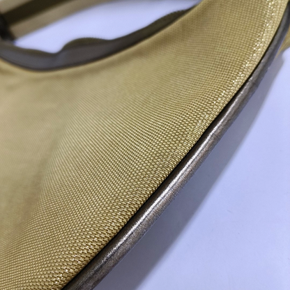 GUCCI GG Marmont Khaki Fabric Handbag Golden hardware-(SKU)-959772601