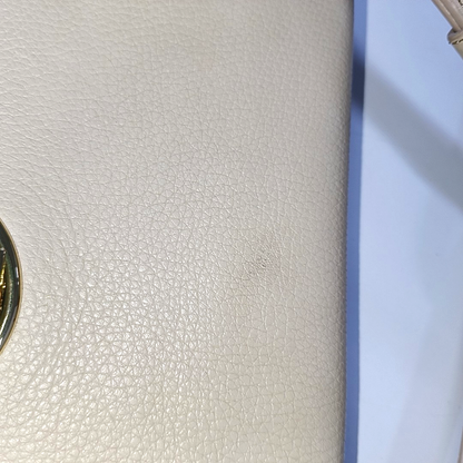 TORY BURCH Britten Nude Pink Cowhide Single Shoulder Bag Golden hardware Removable shoulder strap-(SKU)-939291612