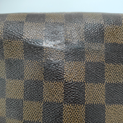 LOUIS VUITTON DISTRICT Small size Brown Coated Canvas Checkerboard Messenger Bag Crossbody Shoulder Bag Brown Hardware-(SKU)-954158452
