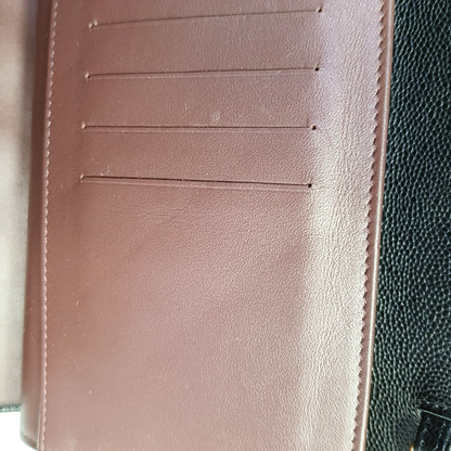 CHANEL CLASSIC FLAP Black Calfskin Quilted Cannage Shoulder Bag Gold Hardware Removable Strap-(SKU)-952640054