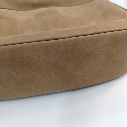 CELINE Brown Leather Crossbody Single Shoulder Bag Golden hardware-(SKU)-953952242
