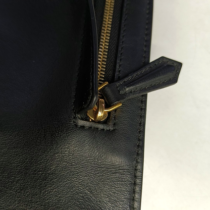 FENDI Black cowhide monster handbag Golden hardware-(SKU)-960374012