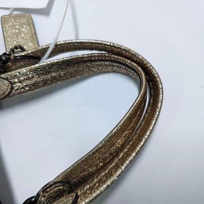 COACH DREAMER Champagne Cowhide Single Shoulder Handbag Crossbody Golden hardware Removable shoulder strap-(SKU)-934000281