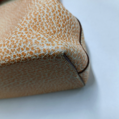 HERMÈS Yeoh Orange Pink Buffalo Leather Single Shoulder Bag Silver Hardware 🄶 Sub Pockets-(SKU)-951814551