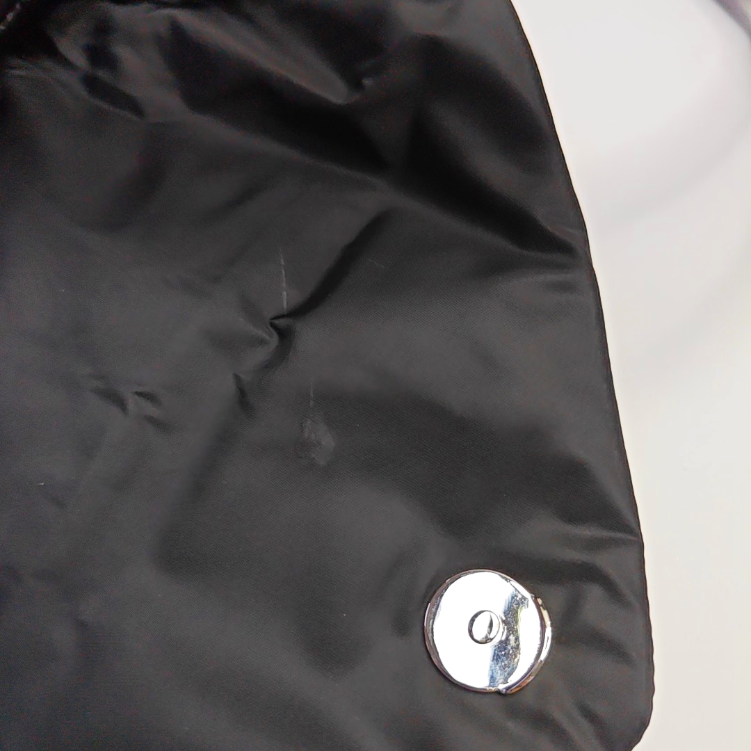 YSL PUFFER Black Fabric Quilted Single Shoulder Bag Crossbody Bag with Silver Black Hardware-(SKU)-963226135