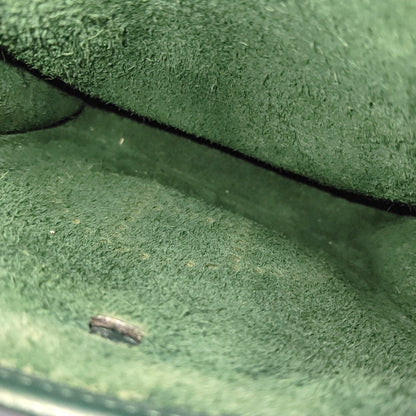 HERMÈS Evelyne 17 Pine Green Clemence Leather Cut-Out Evelyne Bag with Silver Hardware C-(SKU)-968742099