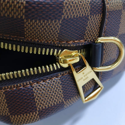LOUIS VUITTON VALISETTE BB Brown Coated Canvas Checkered Camera Bag Crossbody Bag Removable Strap-(SKU)-968883454