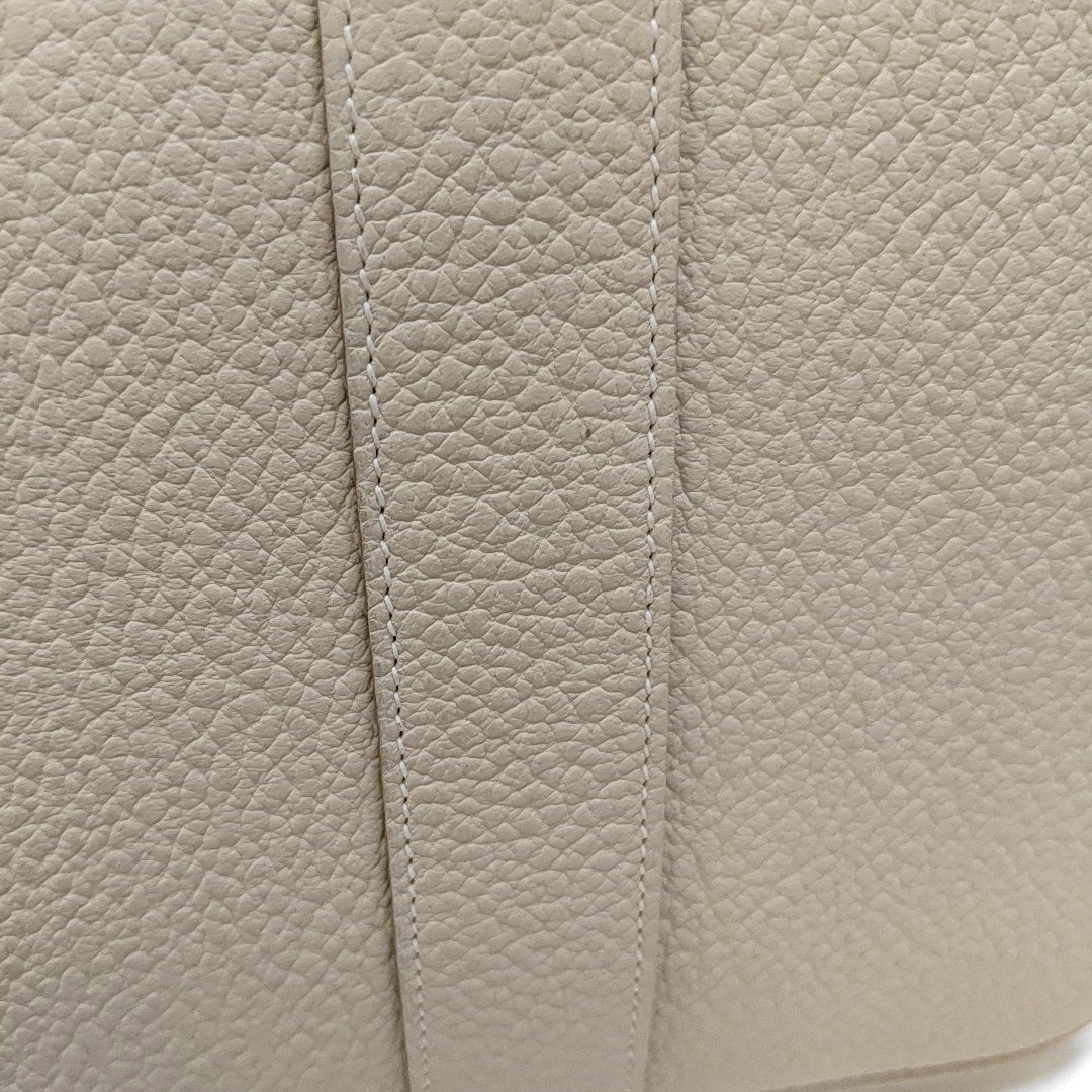 HERMÈS Garden Party 36 Linen Blue Canvas Garden Bag Handbag Silver Hardware X-(SKU)-968910580