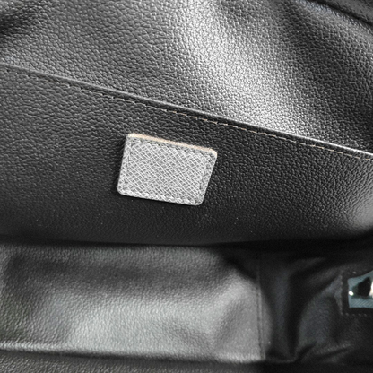 LOUIS VUITTON Grey Cowhide Clutch Bag Silver Hardware-(SKU)-960386024