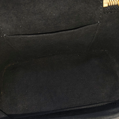LOUIS VUITTON NICE Small Size Black Coated Canvas Printed Shoulder Bag, Tote Bag, Crossbody Bag with Golden Hardware and Detachable Strap-(SKU)-956355268