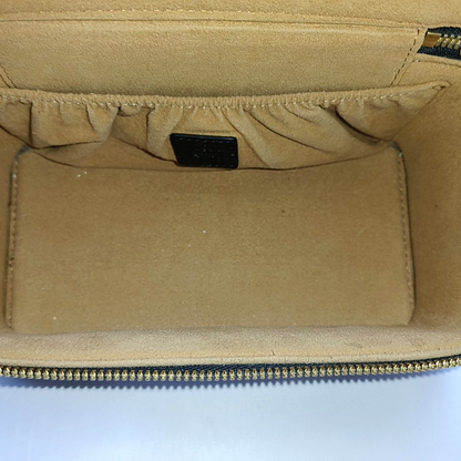 MCM ROCKSTAR mini Cognac Coated Canvas Monogrammed Single Shoulder Bag Tote Bag Crossbody Bag Golden hardware Removable shoulder strap-(SKU)-939759893