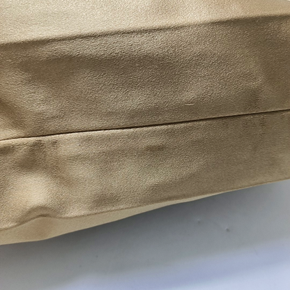 PRADA Gold Fabric Logo Tote Bag Golden hardware-(SKU)-947749658