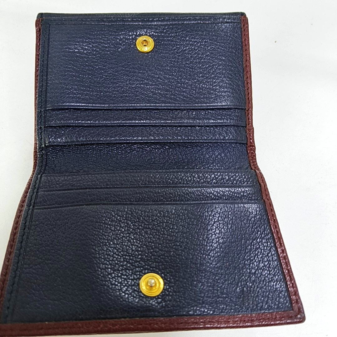 Miu Miu Miu Délice Burgundy Calfskin Leather Wallet Golden hardware-(SKU)-960123346