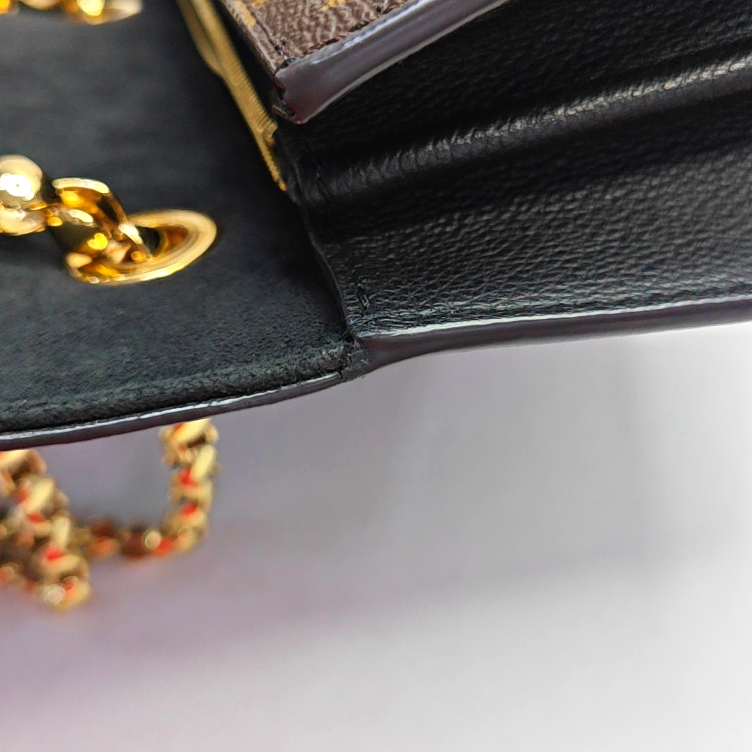 LOUIS VUITTON VICTOIRE Brown Coated Canvas Monogram Handbag Shoulder Bag Crossbody Bag Golden Hardware-(SKU)-955618708