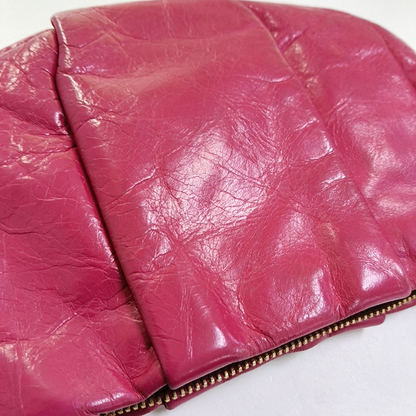 PRADA Pink leather handbag Golden hardware-(SKU)-949038827