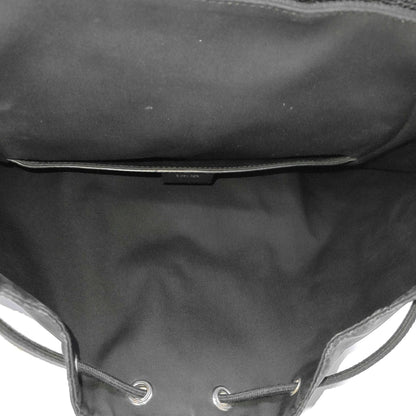 DIOR Motion Black Canvas Monogram Jacquard Backpack Silver Hardware-(SKU)-969019512