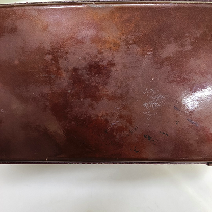 LOUIS VUITTON AVALON Large size Burgundy Cowhide Monogrammed Single Shoulder Handbag Golden hardware-(SKU)-959058855