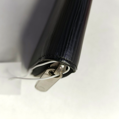 LOUIS VUITTON BlackEPI牛皮水波纹钱包 Silver Hardware-(SKU)-957987232