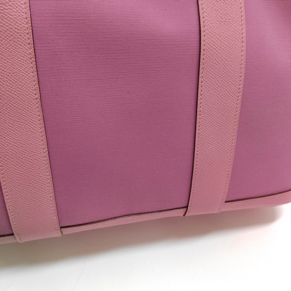 HERMÈS Garden Party 36 Mallow Purple Canvas Garden Bag with Silver Hardware-(SKU)-953624546