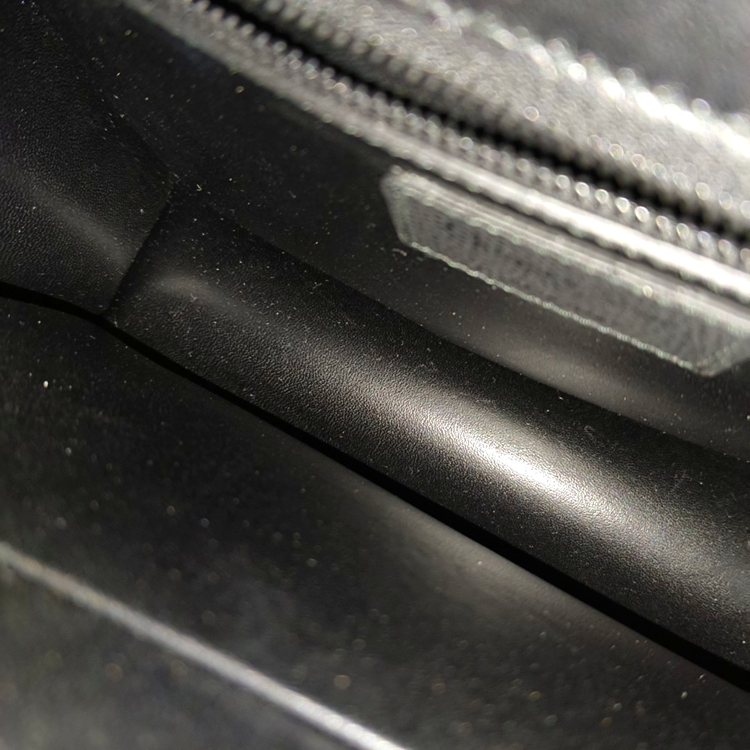 DIOR 30 Montaigne Black Leather Montaigne Bag Crossbody Shoulder Bag Black Hardware Removable Strap-(SKU)-953966390