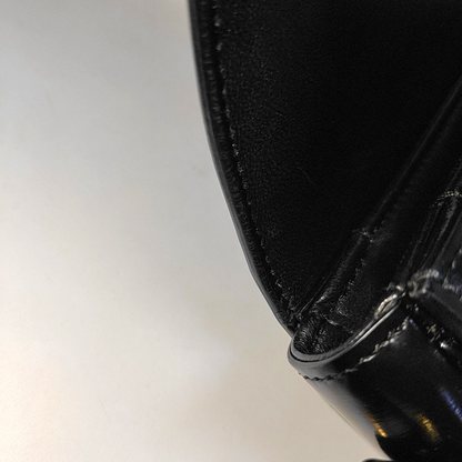 CELINE TRIOMPHE Small Black Cowhide Single Shoulder Bag Golden Hardware-(SKU)-960476690