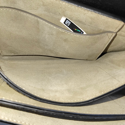 Chloé Faye Small size Black Leather Crossbody Bag Single Shoulder Bag Golden hardware-(SKU)-929268021