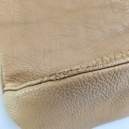 BURBERRY Khaki cowhide single shoulder bag Golden hardware Removable shoulder strap-(SKU)-953631623