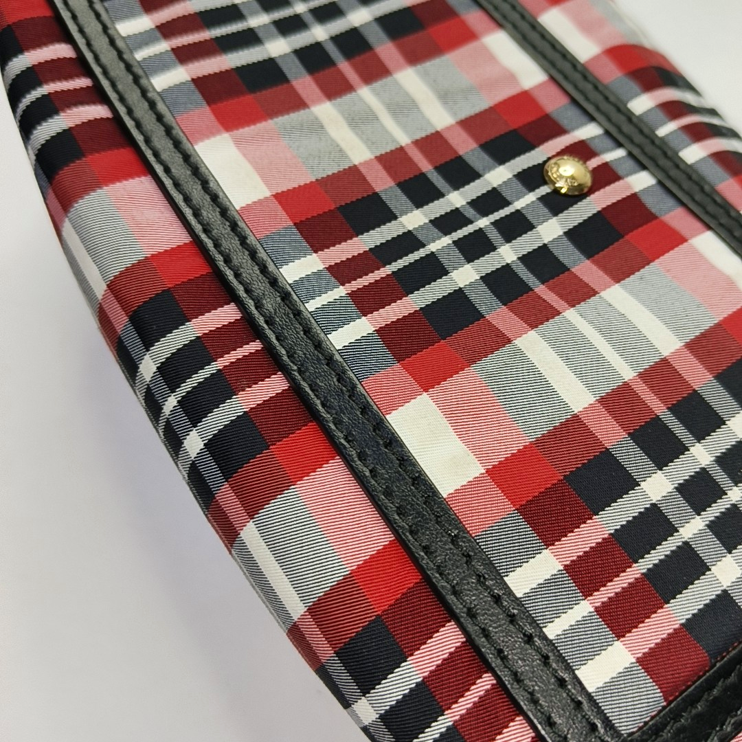 BURBERRY Colorblock Fabric Single Shoulder Bag Crossbody Bag Silver Hardware Removable shoulder strap-(SKU)-957481216