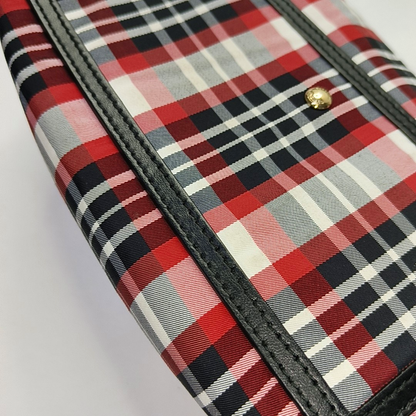 BURBERRY Colorblock Fabric Single Shoulder Bag Crossbody Bag Silver Hardware Removable shoulder strap-(SKU)-957481216