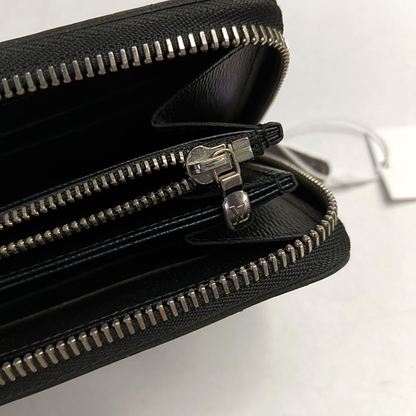 LOUIS VUITTON BlackEPI牛皮水波纹钱包 Silver Hardware-(SKU)-957987232