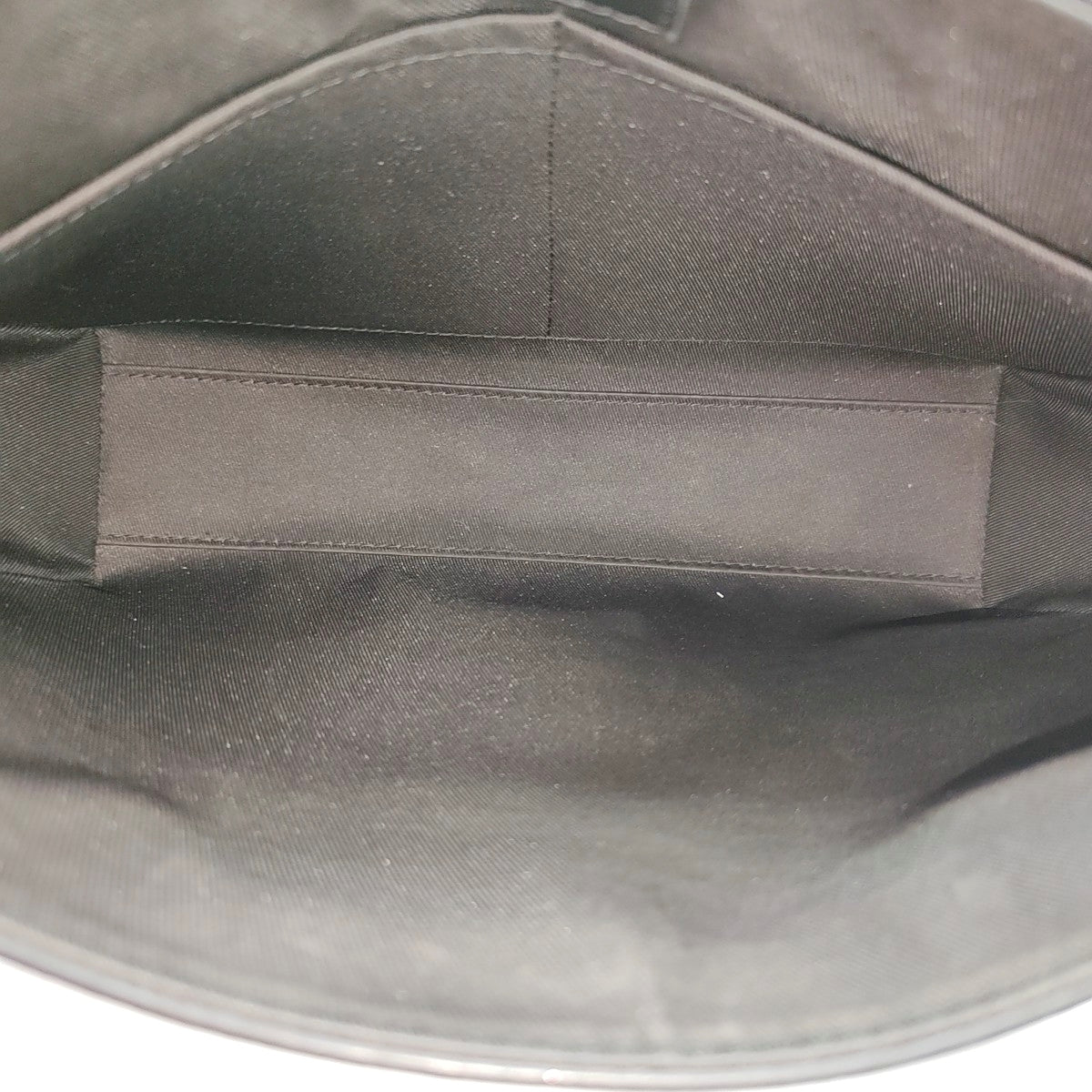 LOUIS VUITTON AEROGRAM Black Leather Printed Shoulder Bag Crossbody Bag with Detachable Strap-(SKU)-971534931