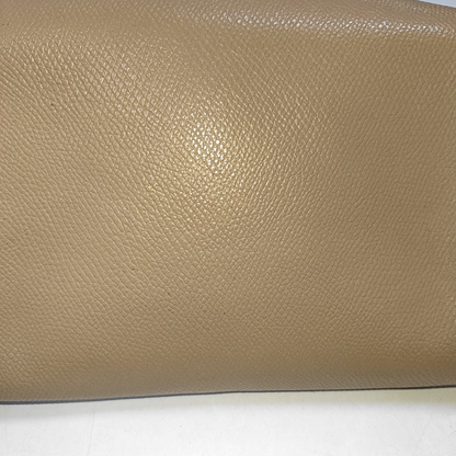 COACH Khaki Leather Single Shoulder Bag and Handbag Golden hardware-(SKU)-942795544