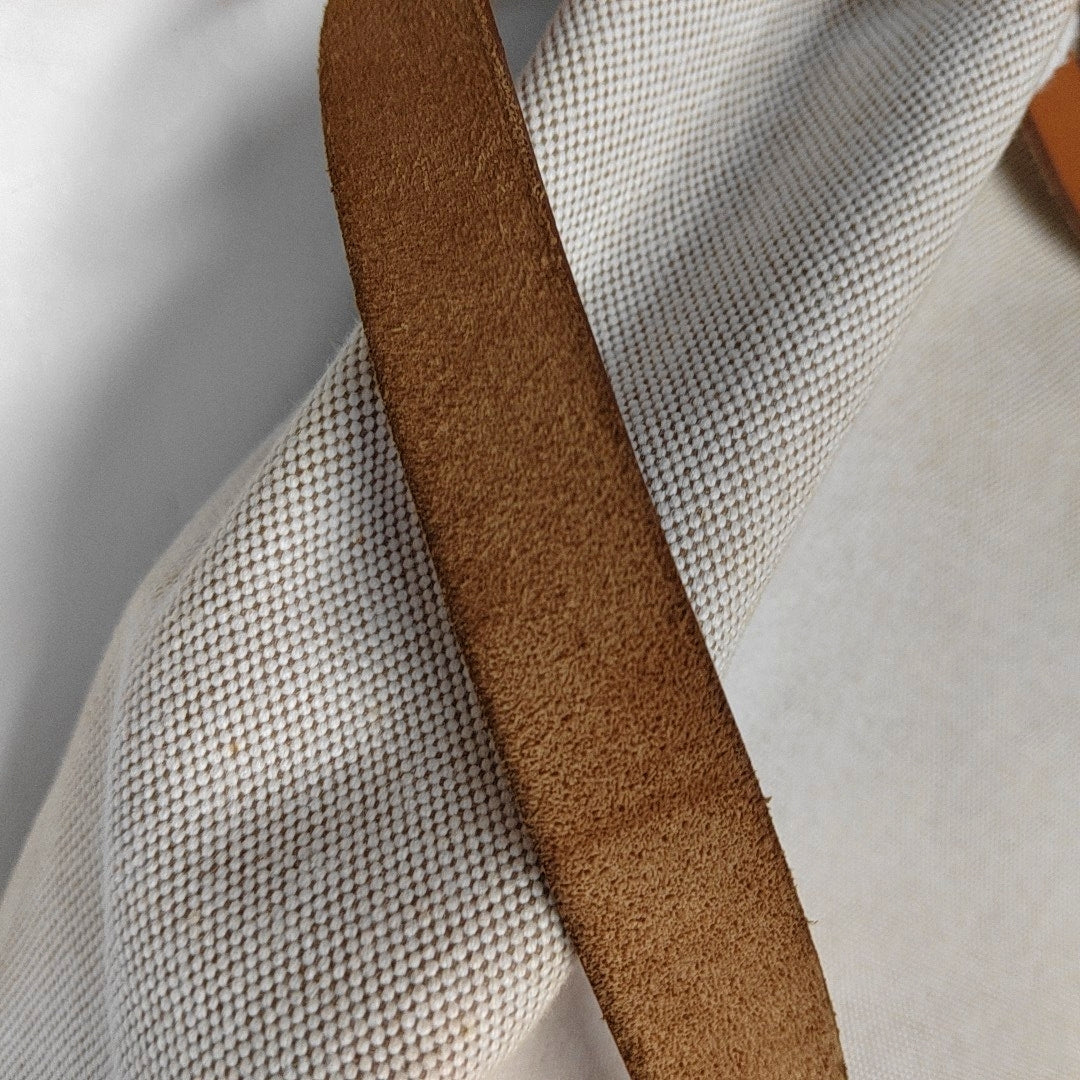 HERMÈS Herbag 39 Milkshake White Canvas Shoulder Bag Tote with Detachable Strap-(SKU)-970841956