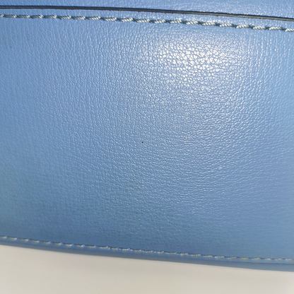MICHAEL KORS Tote bag Small size Blue Cowhide Studs Single Shoulder Bag Tote Bag Crossbody Bag Golden hardware Removable shoulder strap-(SKU)-929655506