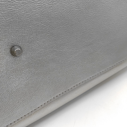 BURBERRY Tote bag Silver Special Material Printed Tote Bag Silver Hardware Sub-bag-(SKU)-957140002