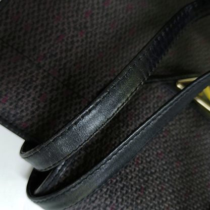 YSL Tote bag Grey Special Material Handbag Shoulder Bag Golden hardware-(SKU)-948249422