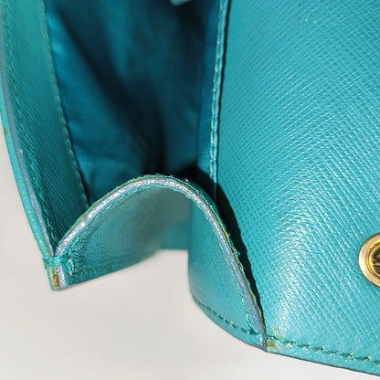 FERRAGAMO Vara Green Cowhide Single Shoulder Bag Crossbody Golden hardware Removable shoulder strap-(SKU)-930663462