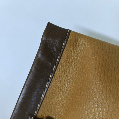 LOEWE Brown Cow Leather Grained Handbag Golden hardware-(SKU)-943656092