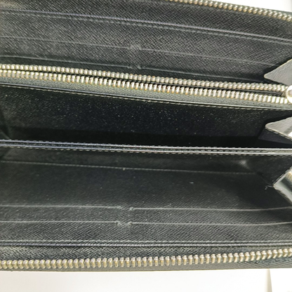 LOUIS VUITTON BlackEPI牛皮水波纹钱包 Silver Hardware-(SKU)-942990730